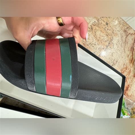 gucci wooden slides|affordable Gucci slides.